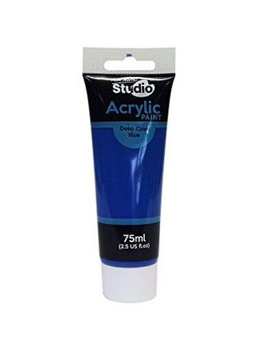 Mont Marte Acrylic Paint Studio 75ml Deep Cyan