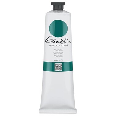 Gamblin Artist Oil Color Viridian 150 ml Tube