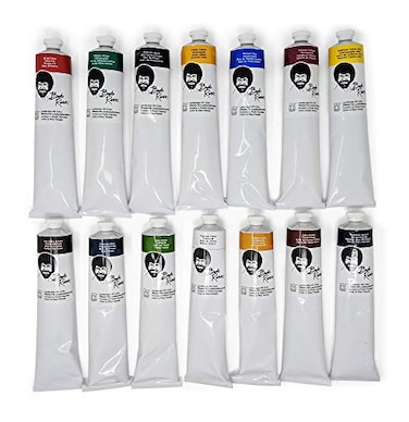 Bob Ross Landscape Oil Full Set of 14 Paints 200ml Tubes