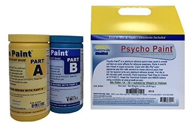Smooth-On Psycho Paint Platinum Silicone Paint Base Pint Kit