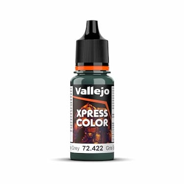 Vallejo Xpress Color Space Grey 18 ml 06 floz Speedy Application and Drying Vibrant and Saturated Tones Allows Colors to Flow Easily over the Miniature Surface
