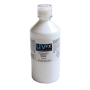 Uvfx Black Light Medium 250Ml Matte White