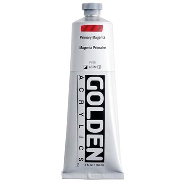 GOLDEN 5 Oz Heavy Body Acrylic Color Paints Color Primary Magenta