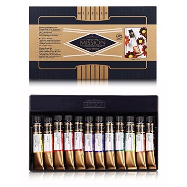 Mijello Mission Gold Water Color MWC7012 7ml x 12 Colors