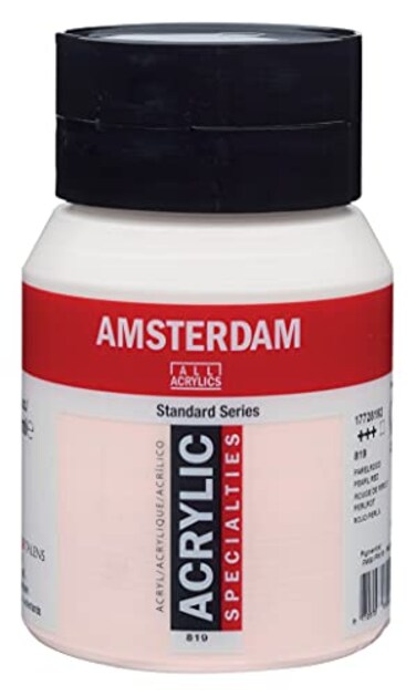 Amsterdam Standard Series Acrylic Jar 500ml Pearl Red 819 17728192