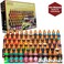 The Army Painter Water Paints Air Mega Set Army Painter 60 Acrylic NonToxic Water Based Paints Only Colors Triads Included 60 x 18ml Without Air Brush or Boardgames