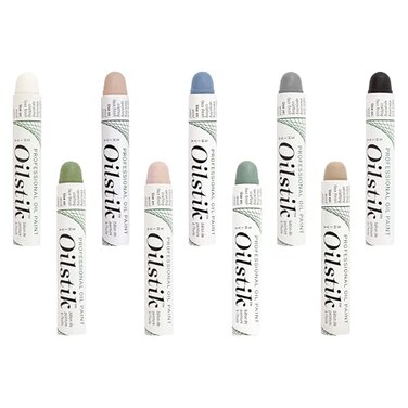Jack Richeson Shiva Oilstik Paintstick Neutral Colors Set of 9