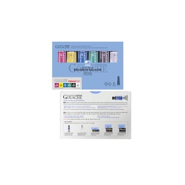 ShinHan Professional Designer Gouache 15ml Tube 6 Colors Set PRIMARY COLOR
