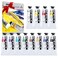 PHOENIX Heavy Body Acrylic Paint 2 Oz x 12 Tubes Slow Drying Speed Paints Thick Art Paints for Adults Artists Professionals