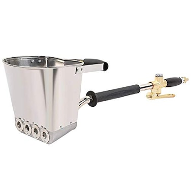 Beduan 4 Jet Pneumatic Cement Stucco Sprayer Gun Plaster Mortar Automatic Air Panting Tool for Wall 1pcs
