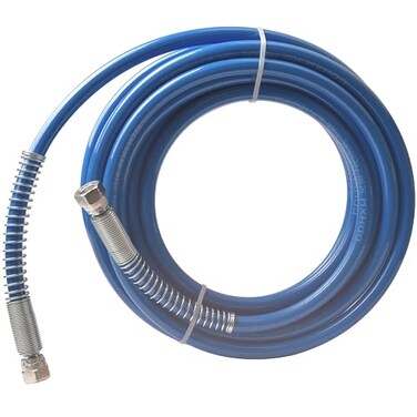 GDHXW 25FT Double Layer Braided Wire High Pressure Airless Paint Spray Hose Upgraded 8500 PSI Universal Paint Sprayer Flexible Tube 14