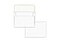Office Express A2 Invitation Envelopes 4 38 x 5 34 60lb Bright White 1000 Qty