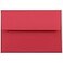 JAM PAPER 4Bar A1 Colored Invitation Envelopes 3 58 x 5 18 Red Recycled 100Pack