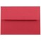 JAM PAPER 4Bar A1 Colored Invitation Envelopes 3 58 x 5 18 Red Recycled 100Pack