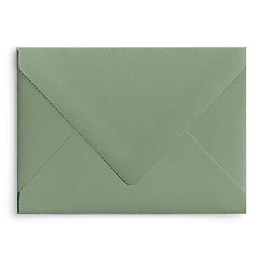 marsupial Spruce Green A7 Euro Curved Flap Invitation Envelopes Pack of 50