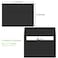 Joyberg 50 Packs 5x7 Envelopes A7 5x7 Envelopes for Invitations Printable Invitation Envelopes Self Seal for Weddings Invitations Photos Greeting Cards Mailing Black