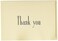 CraneCo. Crane Co Navy Thank You Note CT1416