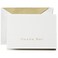 CraneCo. Crane Co Gold Hand Engraved Thank You Notes CT1308