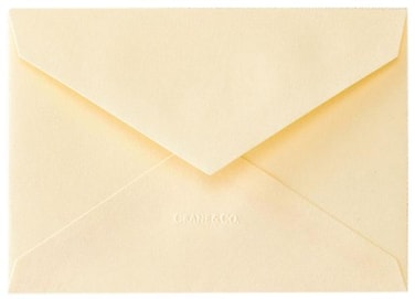 CraneCo. Crane Co Ecruwhite 1 Corinne Envelope AE1116A