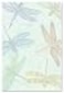 Tree-Free Greetings TreeFree Greetings EcoNotes 12 Count Dragonflies All Occasion Notecard Set with Envelopes 4 x 6 Inches FS66500