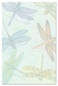 Tree-Free Greetings TreeFree Greetings EcoNotes 12 Count Dragonflies All Occasion Notecard Set with Envelopes 4 x 6 Inches FS66500