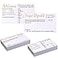 Fainne 200 Pack Church Visitor Cards 3 x 5 Inches Church Welcome Small Prayer Decorative Prayer Request Cards for Greeting Praying Marble