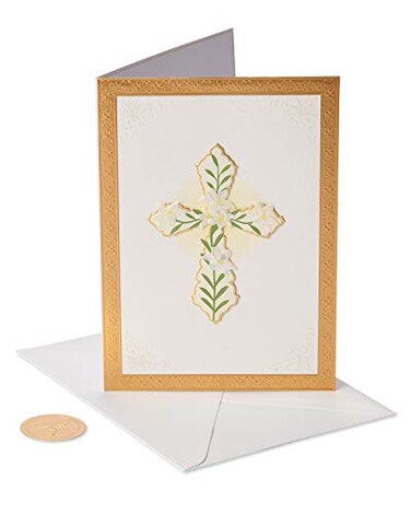 Papyrus Religious Sympathy Card Deepest Sympathy