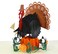 CUT POPUP.COM CUTPOPUP Turkey Thanksgiving Card Pop Up Halloween Card Pop Up Fall Greeting Thank You Cards