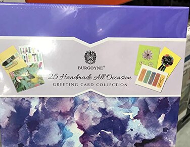 Burgoyne PLESIU 25 AllOccasion Cards with Greeting Card Organizer Limited Edition 2019