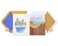 Papyrus Blank Cards with Envelopes Mountains and Trees 2Count