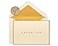 Papyrus Thank You Cards with Envelopes Gold Border 16Count