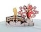 iGifts And Cards 1st Anniversary 3D PopUp Card Romantic Couple on Bridge with Love Tree Swans Wedding Gift Husband Parents Couples 475 x 7 with Envelope