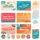 Decorably 24 Pack 6x4in Employee Appreciation Cards with Envelopes and Stickers 6 Retro Designs Staff Appreciation Cards Blank Inside Promotion Recognition Work Anniversary