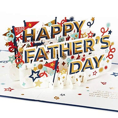 Hallmark Signature Paper Wonder Pop Up Fathers Day Card Celebrating You