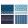Hallmark Blank Cards Assortment Geometric Silver Foil 40 Note Cards with Envelopes
