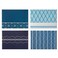 Hallmark Blank Cards Assortment Geometric Silver Foil 40 Note Cards with Envelopes