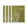 Compendium Positively Green 4Pack of Sympathy Cards When someone you love becomes a memory Four Cards Total One Design with Envelopes