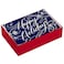 Hallmark Christmas Cards Boxed with Envelopes Happy Holidays 40 Blue Holiday Cards