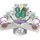 Second Nature Pop Ups Happy 80th Birthday PopUp Greeting Card Original Second Nature 3D Pop Up Cards