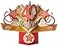 Second Nature Pop Ups Happy 40th Birthday PopUp Greeting Card Original Second Nature 3D Pop Up Cards