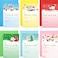 ceiba tree Christmas Fill in the Blank Thank You Cards with Envelopes for Kids 24PcsPenguin Theme