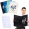 Leitee 4 Pcs Big Thank You Card Giant Large Appreciation Greeting Cards with Envelope 17 x 12 Oversize Jumbo Gratitude Paper for Group Team Doctor Teacher