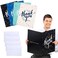 Leitee 4 Pcs Big Thank You Card Giant Large Appreciation Greeting Cards with Envelope 17 x 12 Oversize Jumbo Gratitude Paper for Group Team Doctor Teacher