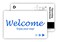 WELCOME Hotel Motel Popular Magnetic Stripe Key Cards 500 per case