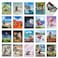 The Best Card Company 20 Assorted Thank You Notecards Bulk Box Set 4 x 512 Inch with Envelopes 20 Designs 1 Each Elefantasy Adventures AM10307TYGB1x20