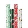 Cherubfunz Elements Collection Wrapping Paper 4 Rolls 93 sq ft Total Reindeer Pine Tree Snowflakes Rabbit Squirrel Bird Fox 17 in x 165 ft Per Roll