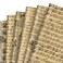 JarThenaAMCS 12 Sheet Vintage Newspaper Wrapping Paper Not Roll Retro Gift Wrap Folded Flat Art Paper for DIY Crafts Gift Wrapping 197 x 276 Inch