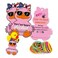Waxvery Youve Been Ducked Duck Tags Cute Ducking Game Cards 35 Pack Duck Tags with Hole and Rubber Band Rhubarb Duck Design Pink Duck