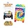 Waxvery Duck Tags Youve Been Ducked Rainbow Tie Dye Design Duck Tags Ducking Game Card 35 Pack 29 x 24 with Round Hole and Rubber Bands3DJ50