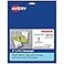 Avery Rectangle Tags Sure Feed Technology 2 x 35 Matte White Strings Included 80 Total PrinttoTheEdge LaserInkjet Printable 80514